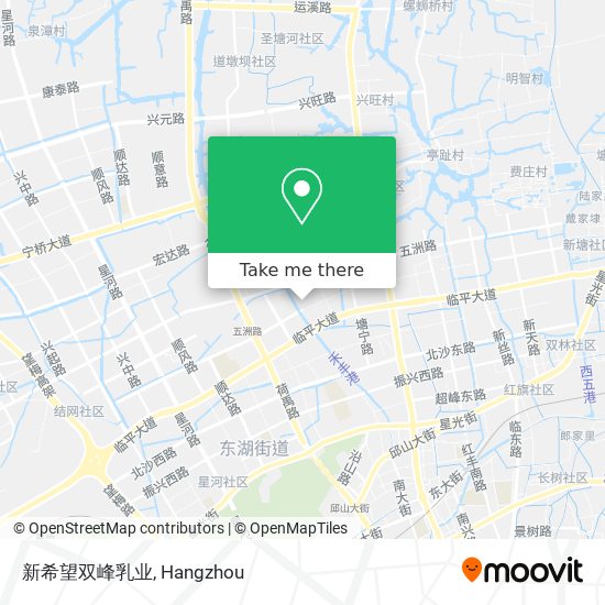 新希望双峰乳业 map