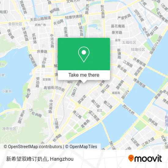 新希望双峰订奶点 map