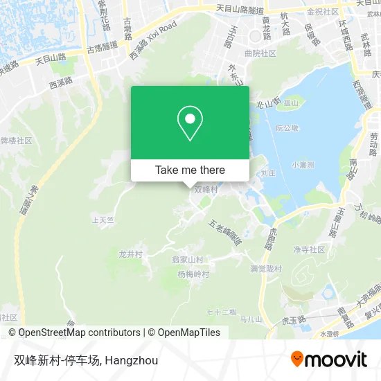 双峰新村-停车场 map