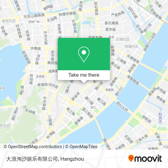 大浪淘沙娱乐有限公司 map