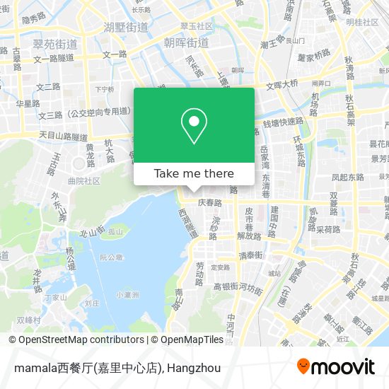 mamala西餐厅(嘉里中心店) map