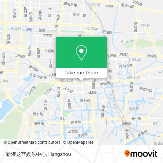 新潜龙宫娱乐中心 map