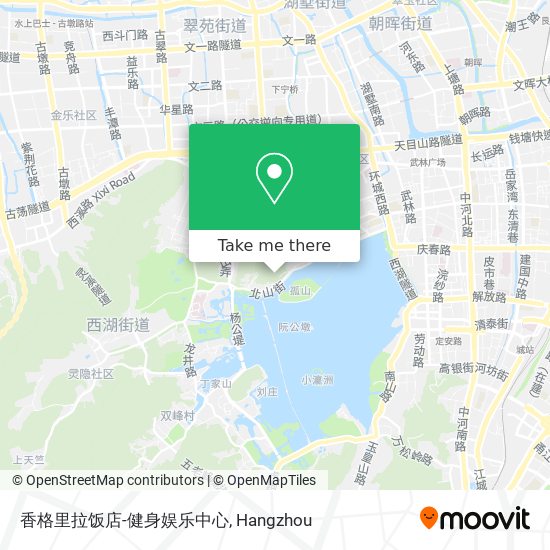 香格里拉饭店-健身娱乐中心 map