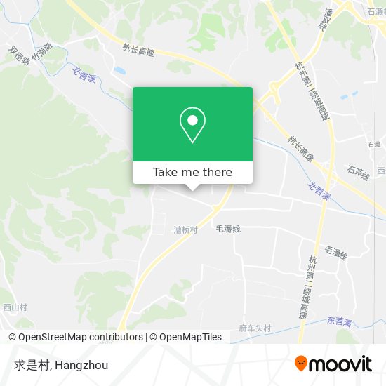 求是村 map