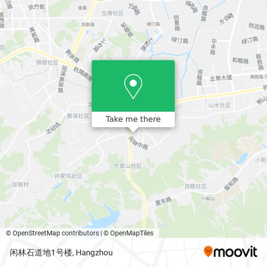 闲林石道地1号楼 map