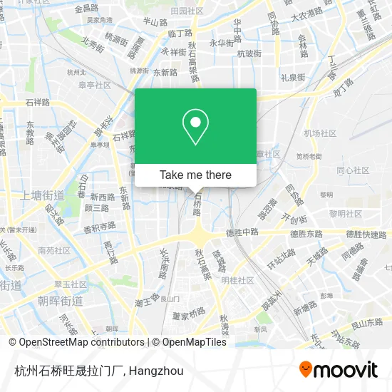 杭州石桥旺晟拉门厂 map