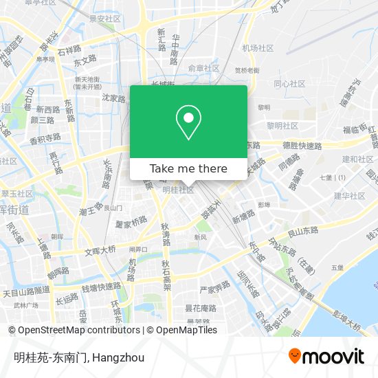 明桂苑-东南门 map