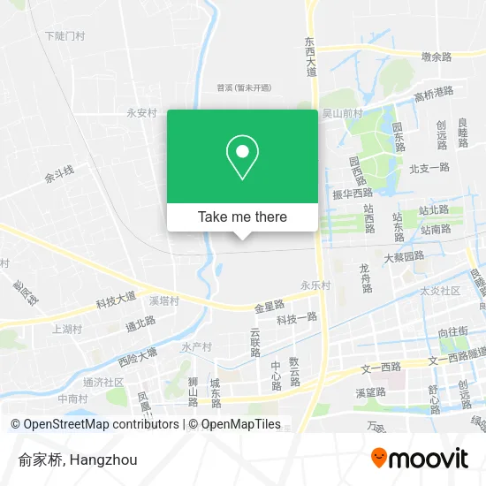 俞家桥 map