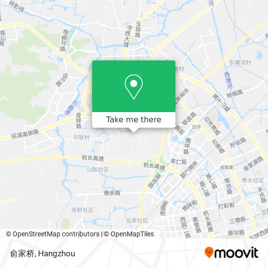 俞家桥 map