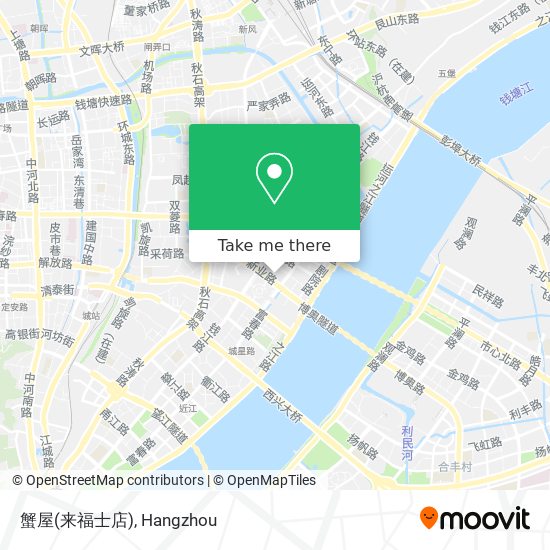 蟹屋(来福士店) map