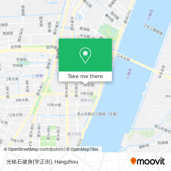 光铭石健身(学正街) map