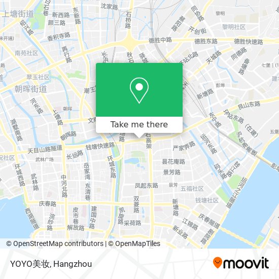 YOYO美妆 map