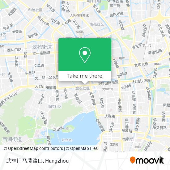 武林门马塍路口 map