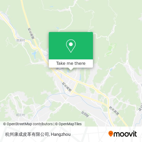 杭州康成皮革有限公司 map
