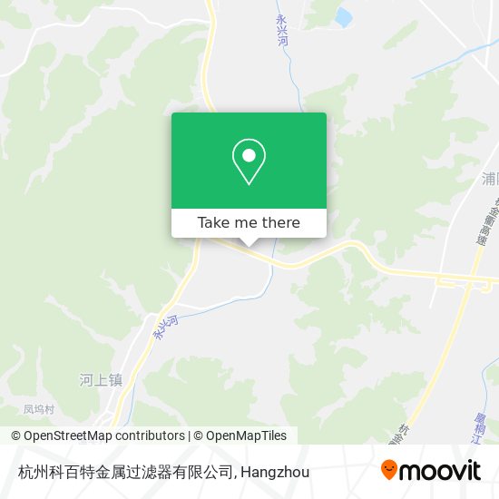 杭州科百特金属过滤器有限公司 map