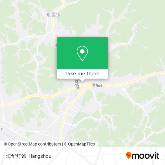 海华灯饰 map