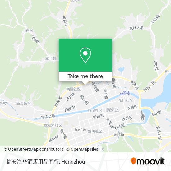 临安海华酒店用品商行 map