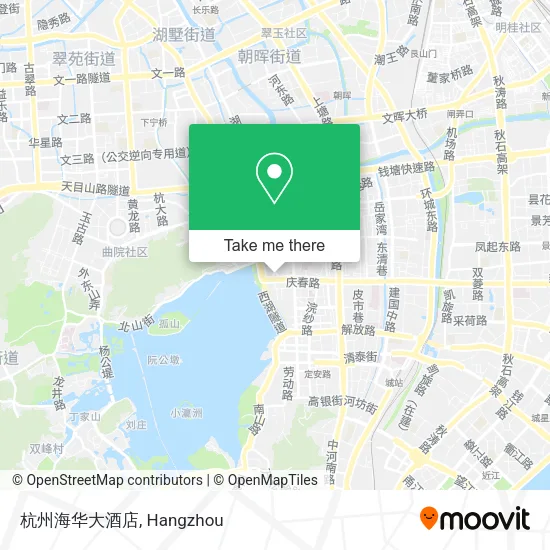 杭州海华大酒店 map