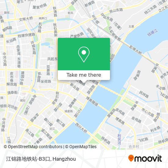 江锦路地铁站-B3口 map
