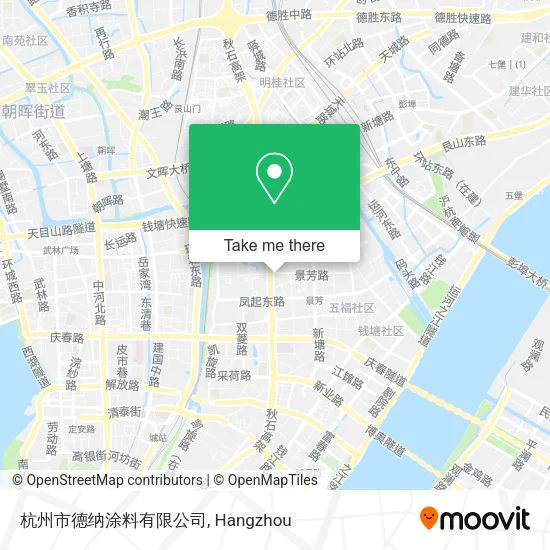 杭州市德纳涂料有限公司 map