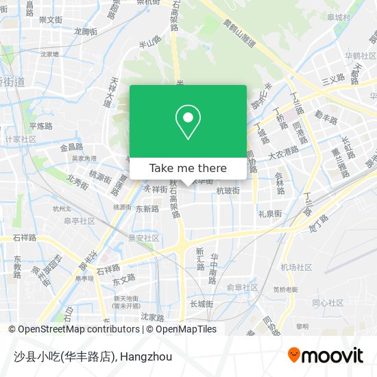 沙县小吃(华丰路店) map
