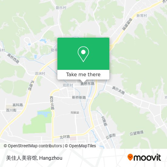 美佳人美容馆 map