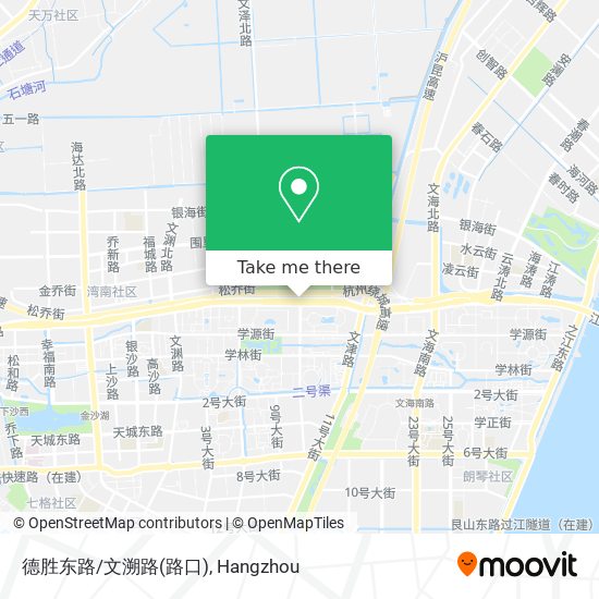 德胜东路/文溯路(路口) map