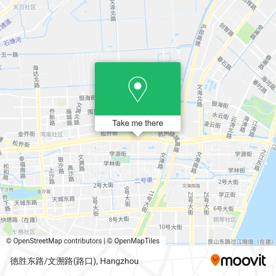 德胜东路/文溯路(路口) map