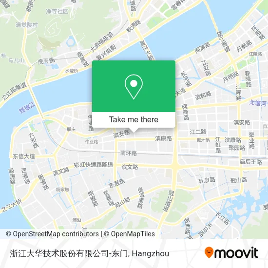 浙江大华技术股份有限公司-东门 map