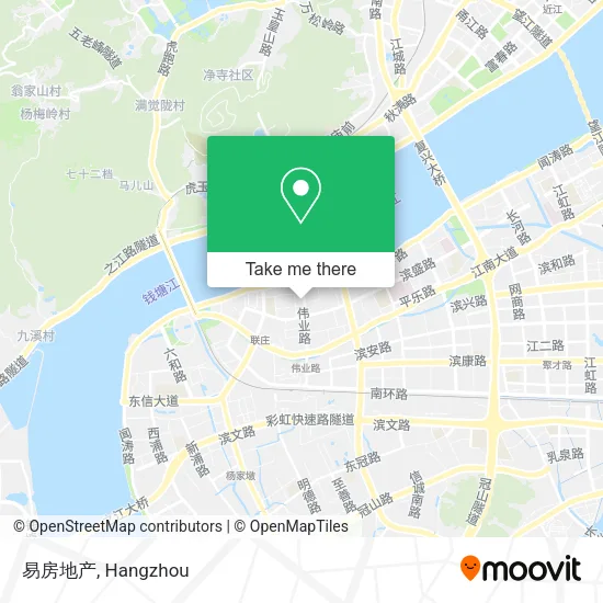 易房地产 map