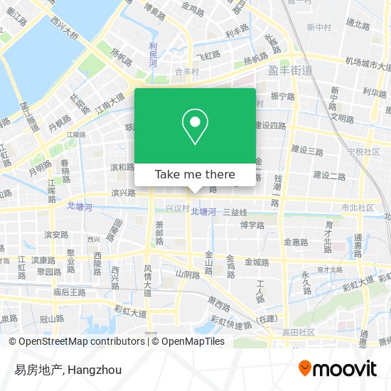 易房地产 map