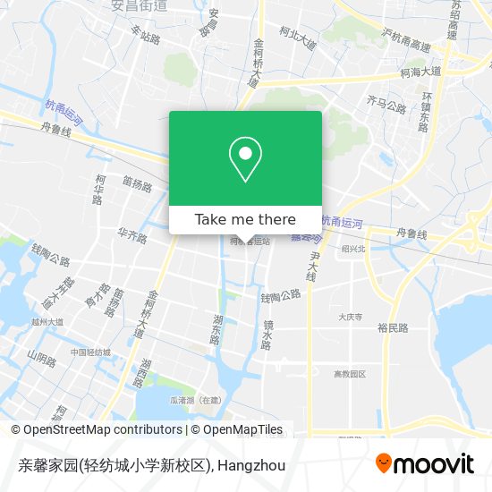 亲馨家园(轻纺城小学新校区) map