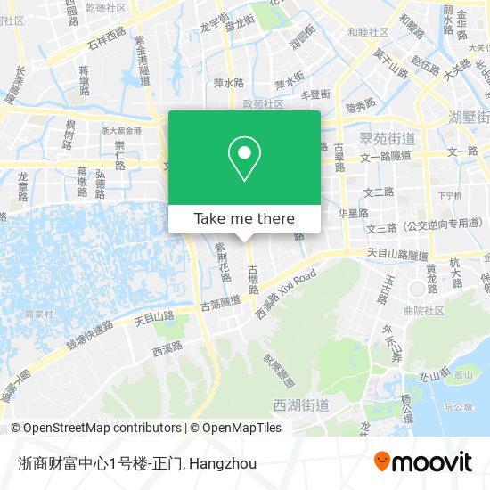 浙商财富中心1号楼-正门 map
