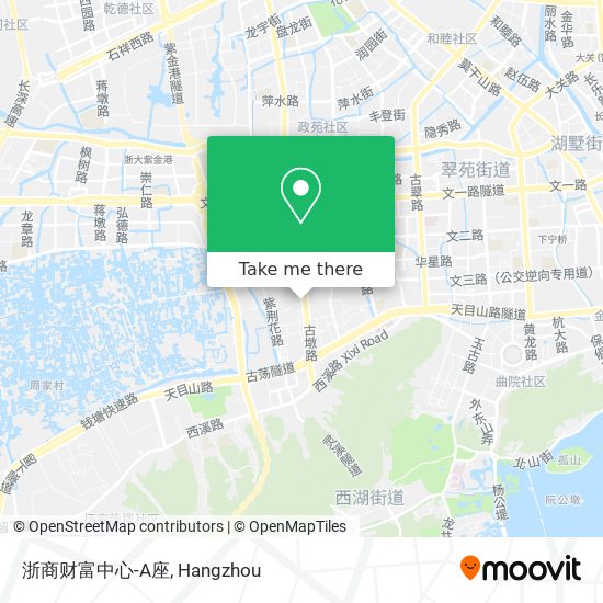 浙商财富中心-A座 map