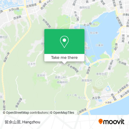 留佘山居 map