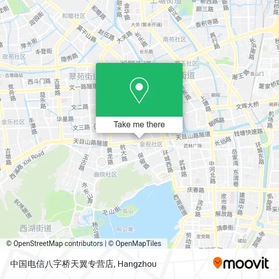 中国电信八字桥天翼专营店 map