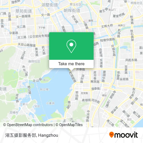 湖五摄影服务部 map