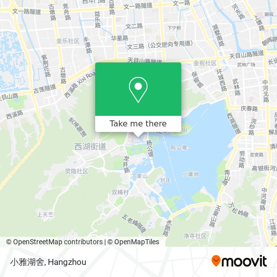 小雅湖舍 map