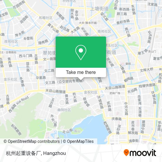 杭州起重设备厂 map