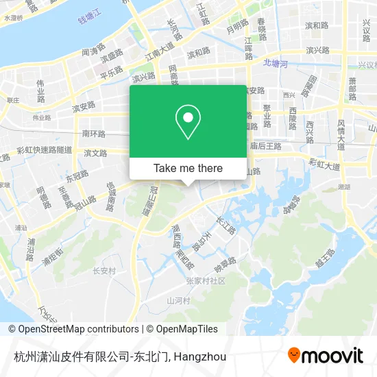 杭州潇汕皮件有限公司-东北门 map