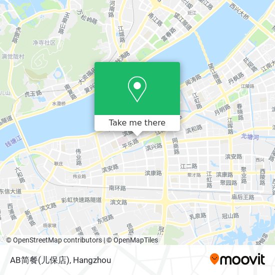 AB简餐(儿保店) map