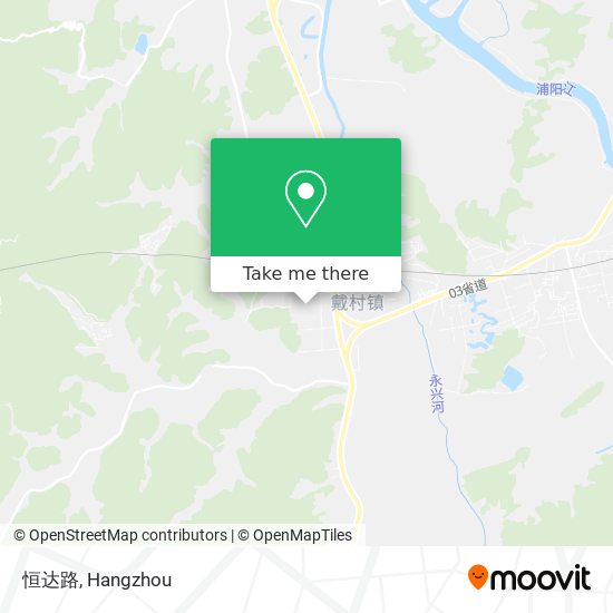 恒达路 map