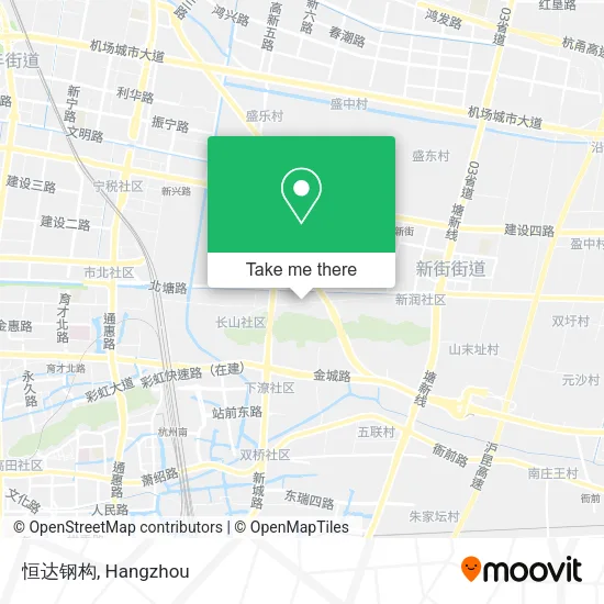 恒达钢构 map