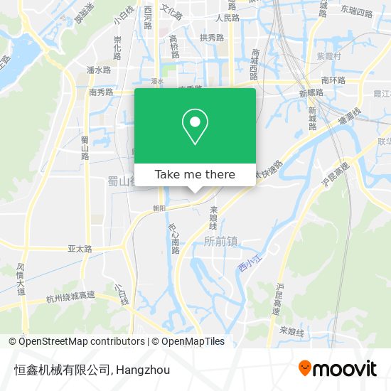 恒鑫机械有限公司 map