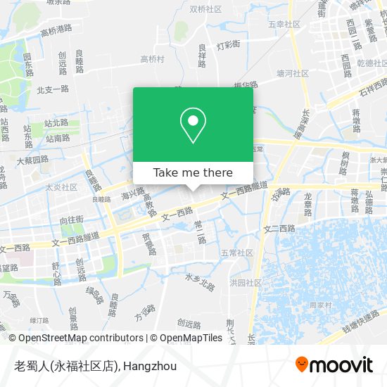 老蜀人(永福社区店) map