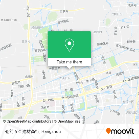 仓前五金建材商行 map