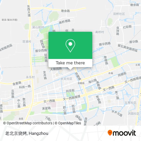 老北京烧烤 map