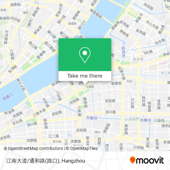 江南大道/通和路(路口) map