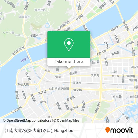 江南大道/火炬大道(路口) map