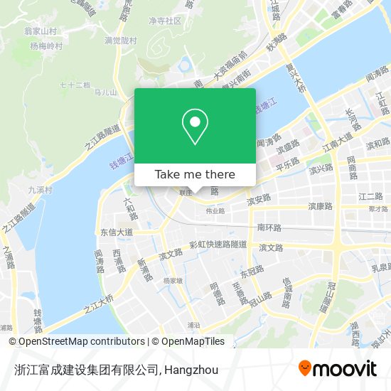 浙江富成建设集团有限公司 map